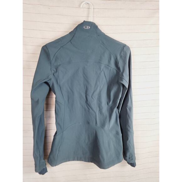 ICEBREAKER MERINO GT FULL ZIP JACKET IN TEAL, SZ XS - Picture 10 of 14